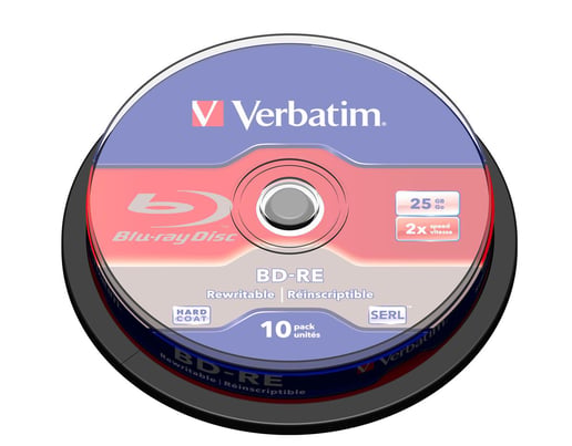 Verbatim BD-RE SL 25GB 2x Spindle