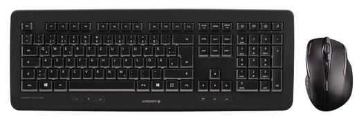 CHERRY DW 5100 Wireless Keyboard and Mouse Set (Black)
