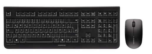 CHERRY DW 3000 Desktop Keyboard and Optical Mouse