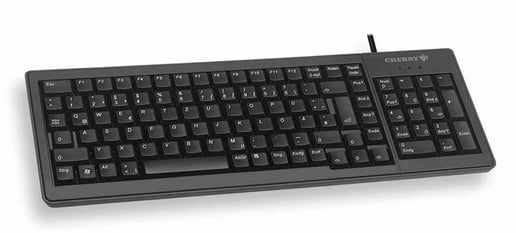 CHERRY Compact XS Complete G84-5200 USB Keyboard - Black
