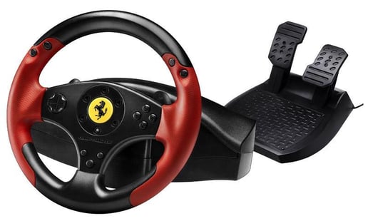Thrustmaster Ferrari Red Legend Edition Racing Wheel for PC/PlayStation 3