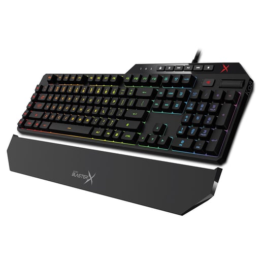 Creative Sound BlasterX Vanguard K08 Illuminated Mechanical Gaming Keyboard (Black)