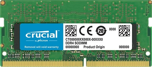 Crucial 16GB (1x16GB) 2666MHz DDR4 Memory