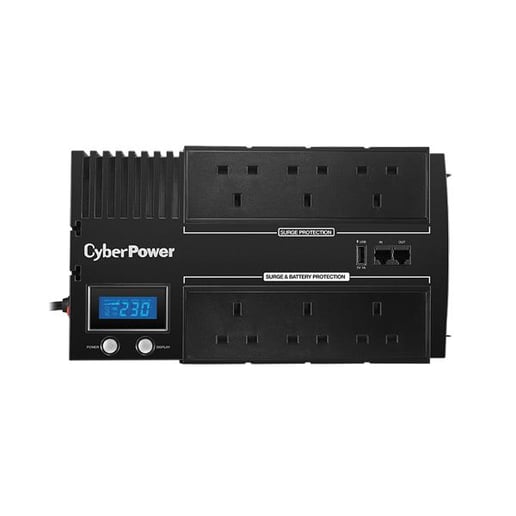 CyberPower BRICs Series 165-290VAC 50/60Hz 600W 1000VA Schuko Brick LCD Screen UPS (Black)