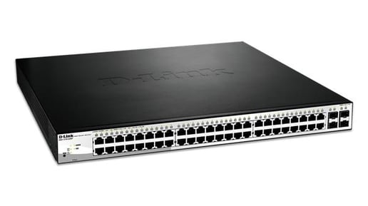 D-Link DGS-1210-28MP 28-port Gigabit Smart PoE Switch with 4 SFP Ports