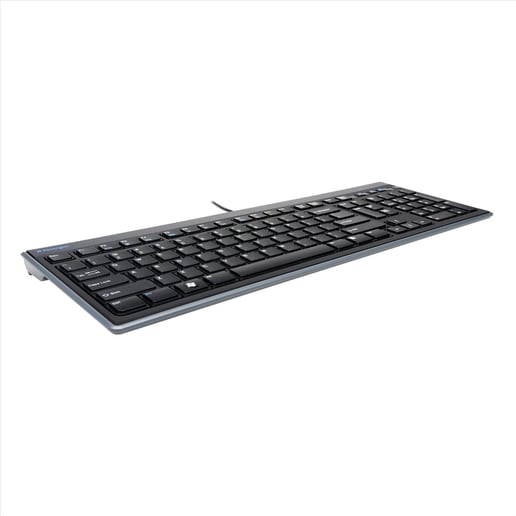 Kensington Advance Fit Full-Size Slim Keyboard (Black)