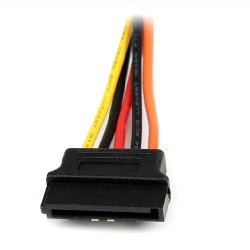 StarTech (6 inch) Latching SATA Power Y Splitter Cable Adapter