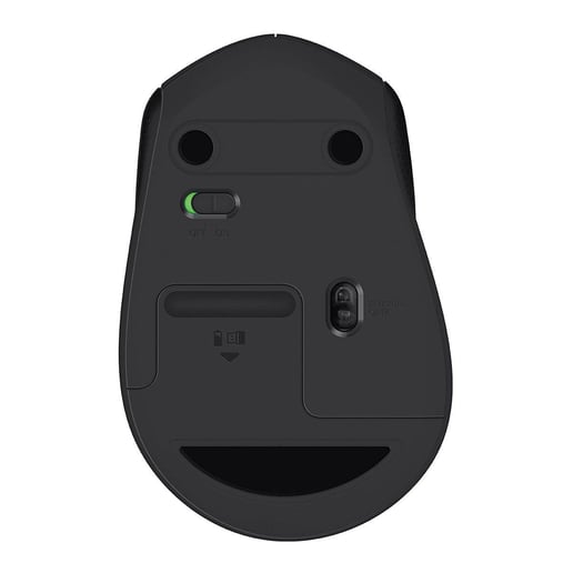Logitech M330 Silent Plus Wireless Mice (Black) - Retail