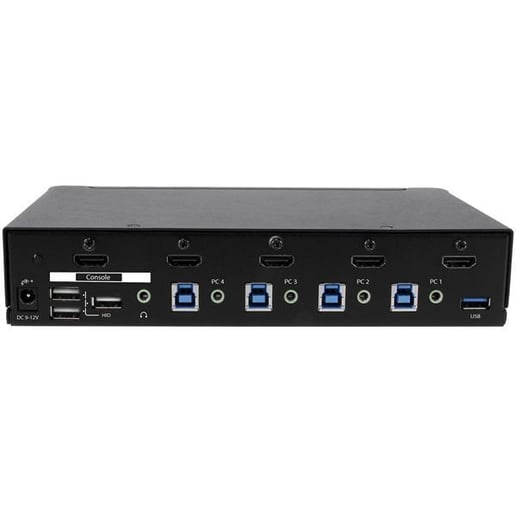 SterTech.com 4-Port HDMI KVM Switch - USB 3.0 - 1080p 