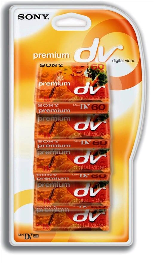 Sony Mini DV 60min 5 Pack