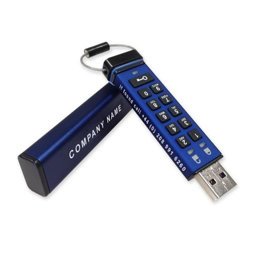 64GB iStorage datAshur Pro USB 3.0 Flash Drive