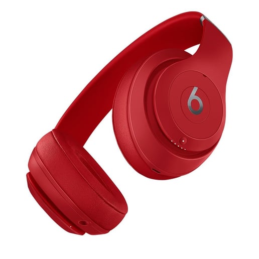 Beats Studio3 Over-Ear Noise-Cancelling Wireless Headphones (Red)