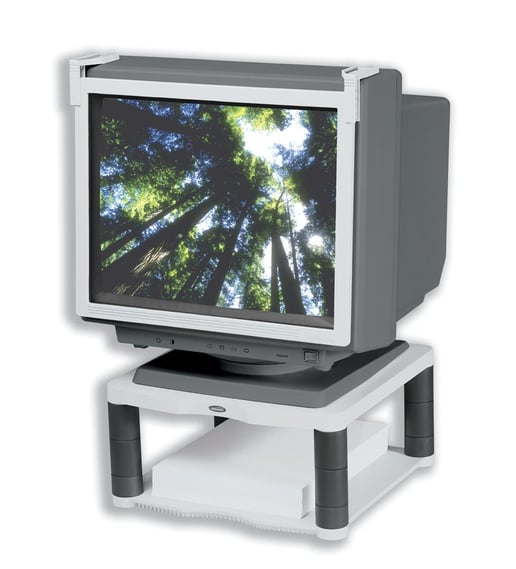 Fellowes Premium Monitor Riser (Platinum) for 21 inch CRT or TFT Monitor