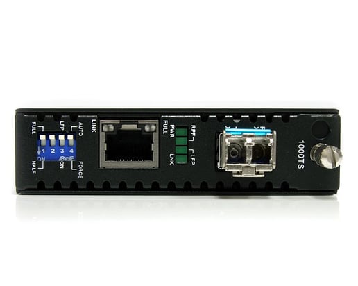 StarTech.com Fiber Media Converter Gigabit 1000Mbps MM Fibre LC 550m