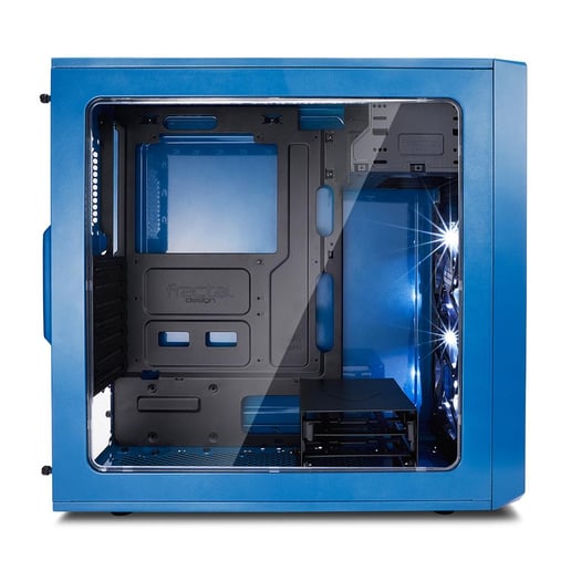 Fractal Focus G Mid Tower Gaming Case - Blue 