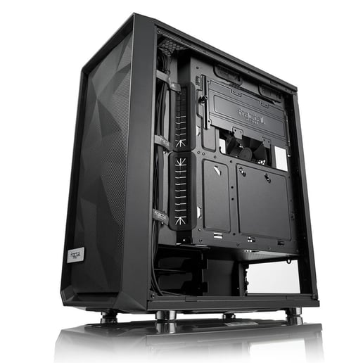 Fractal Design Meshify C - TG Full Tower Case - Black 