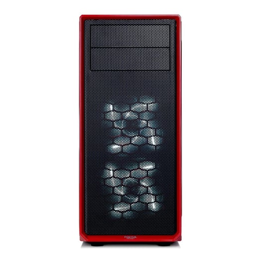 Fractal Focus G Mid Tower Gaming Case - Red 