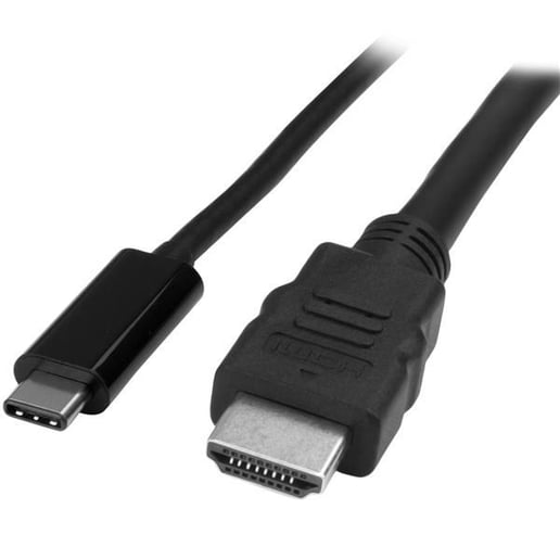 StarTech.com (1m) USB-C to HDMI Adaptor Cable 4K at 30 Hz (Black)