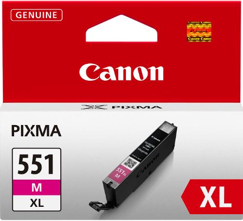 Canon CLI-551MXL (Yield: 660 Pages) High Yield Magenta Ink Cartridge