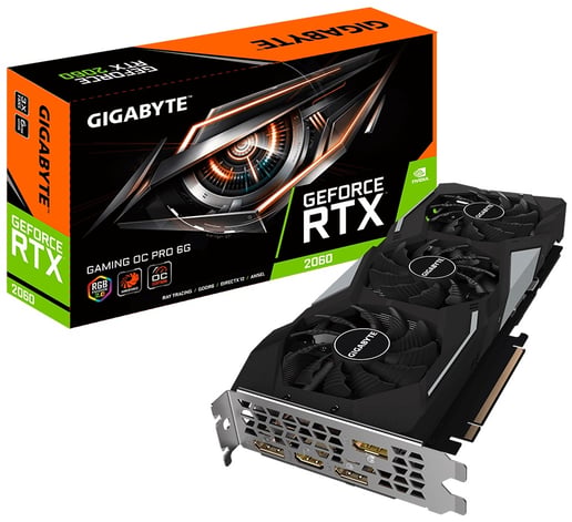 Gigabyte GeForce RTX 2060 OC 6GB Graphics Card