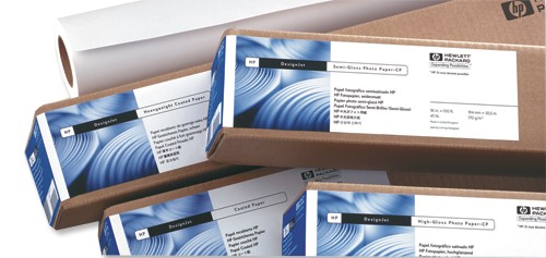 HP (914mm x 30.5m) Heavyweight Coated Paper on a Roll 130gsm (White) for the DesignJet 800, 800PS, 500 A