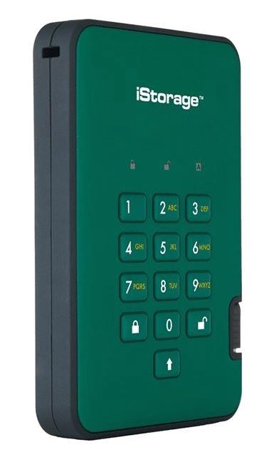 2TB iStorage diskAshur2 Desktop External Solid State Drive - USB 3.2 Gen 2