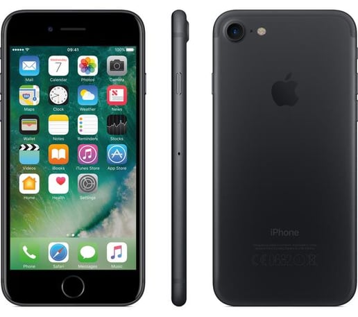 Apple iPhone 7 (4.7 inch) 128GB 12MP Mobile Phone (Black)