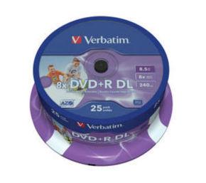 Verbatim DVD+R 8x Dual Layer Print