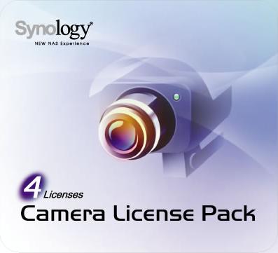 Synology 4x Cameras Licence Pack
