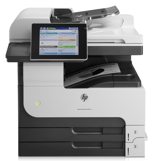 HP LaserJet Enterprise M725dn (A3) Mono Laser Multifunction Networked Printer (Print/Copy/Scan) 1GB 20.3cm LCD Touchscreen 41ppm (Mono) 200,000 (MDC)