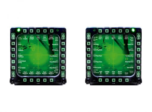 Thrustmaster MFD Multi Function Display Flight USB Cockpit Panels (Duo Pack)