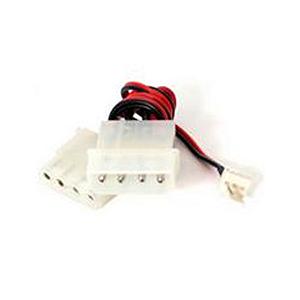 StarTech.com (30.4cm) Fan Adaptor - TX3 to 2x LP4 Power Y Splitter Cable