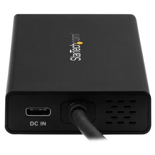 StarTech.com USB-C Multifunction Adaptor for Laptops - Power Delivery - 4K HDMI - GbE - USB 3.0