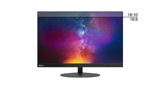 Lenovo T23d-10 23 inch IPS Monitor - IPS Panel, 1920 x 1200, 6ms Response, HDMI