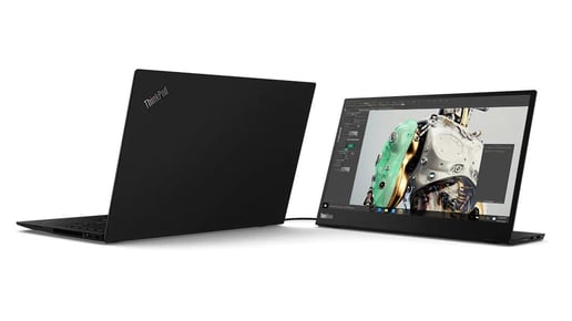 Lenovo ThinkVision M14 14" Full HD IPS USB-C Mobile Portable Monitor