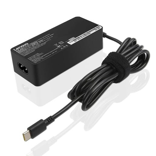 Lenovo 65W Standard AC Adaptor USB Type-C (Black) - UK