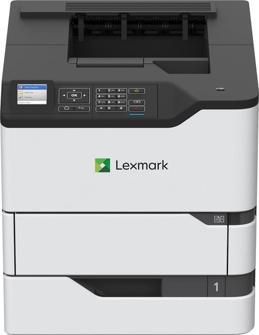 Lexmark MS823dn (A4) Mono Laser Printer (Duplex/Network) 512MB (2.4 inch) Colour LCD Display 61ppm 300,000 (MDC)