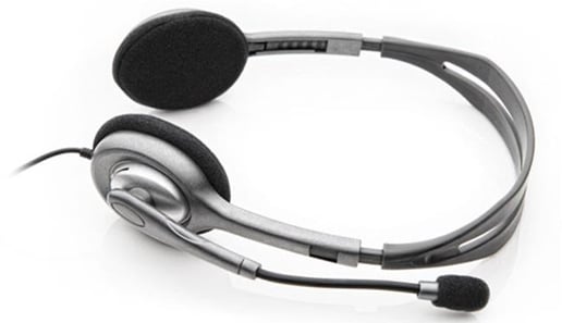 Logitech H111 Stereo Headset with Noise-Cancelling Microphone