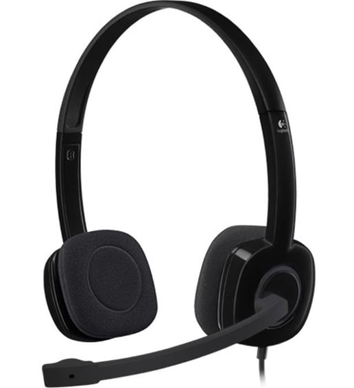 Logitech H151 Stereo Headset with Noise-Cancelling Microphone
