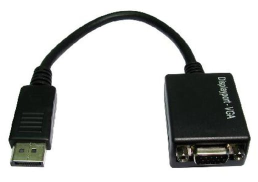 Display Port to VGA Cable