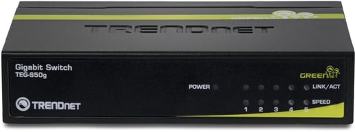 TRENDnet TEG-S50g 5-Port Gigabit Desktop Switch 