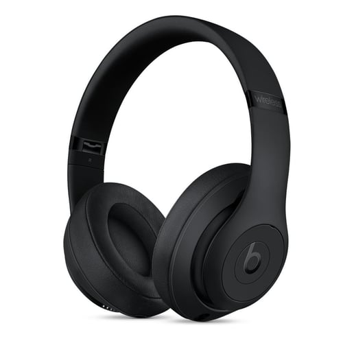 Beats Studio3 Over-Ear Noise-Cancelling Wireless Headphones (Matt Black)