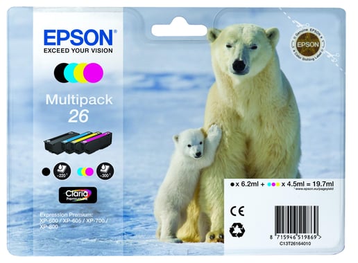 Epson Polar Bear 26 MultiPack