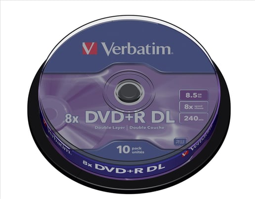 Verbatim DVD+R 8x Dual Layer