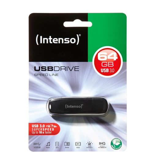 64GB Intenso Speed Line USB 3.0 Flash Drive