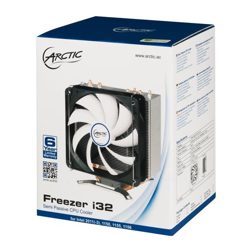 Arctic Freezer i32 CPU Cooler with 120mm Fan