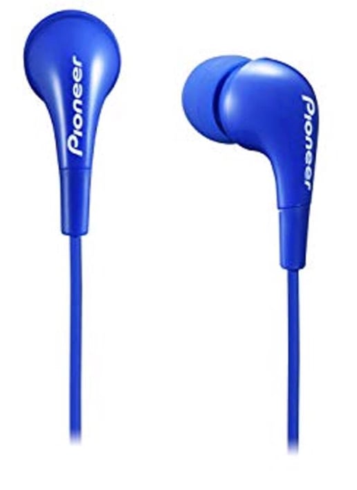 Pioneer SE-CL502-L Lightweight In-Ear Headphones (Blue)