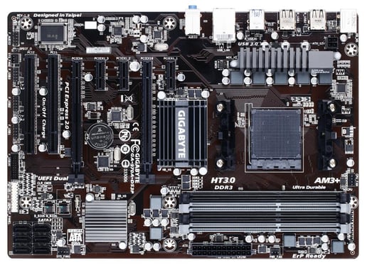 Gigabyte 970A-DS3P ATX Motherboard for AMD Socket AM3+ CPUs