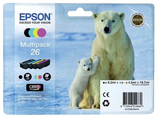 Epson Polar Bear 26 MultiPack