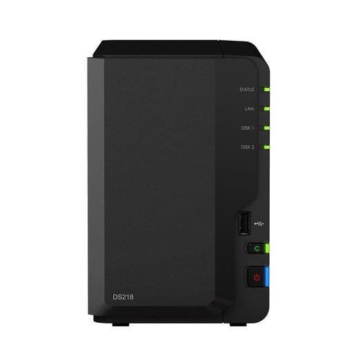 Synology DiskStation DS218 2-Bay Desktop NAS Enclosure